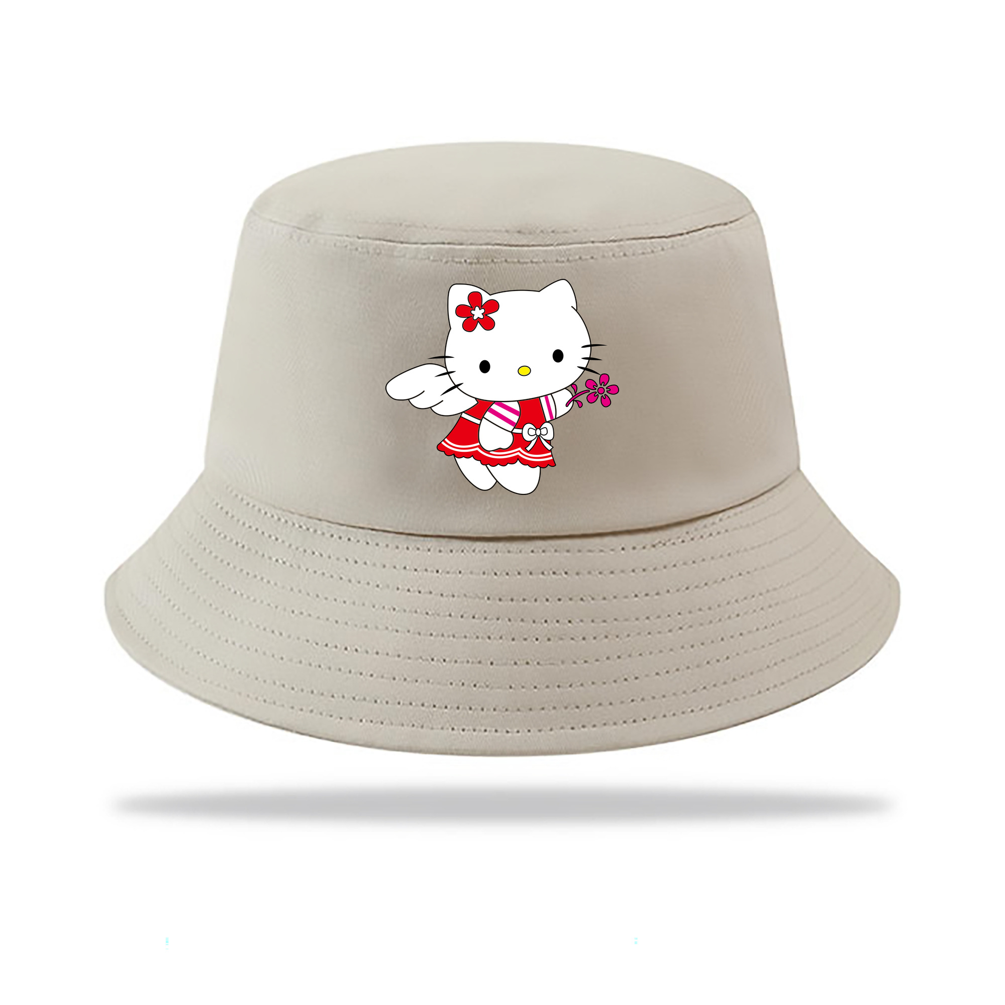 （画像用） Hello Kitty ハローキティ アウトドア日除けバケットハット